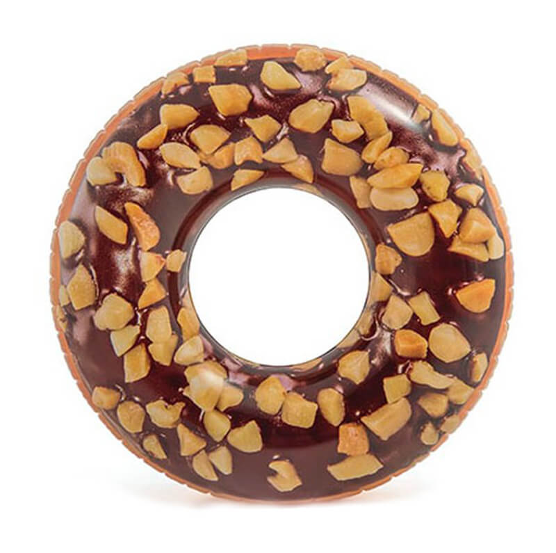 Надувной круг Шоколадный пончик