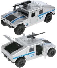 Игрушечная машинка Внедорожник Hummer H1 Полиция 12 см