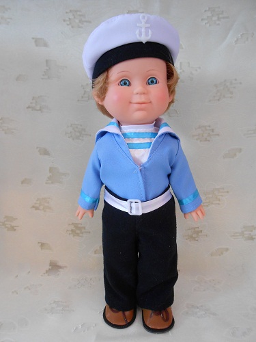 Кукла моряк 34 см (тип Митя)