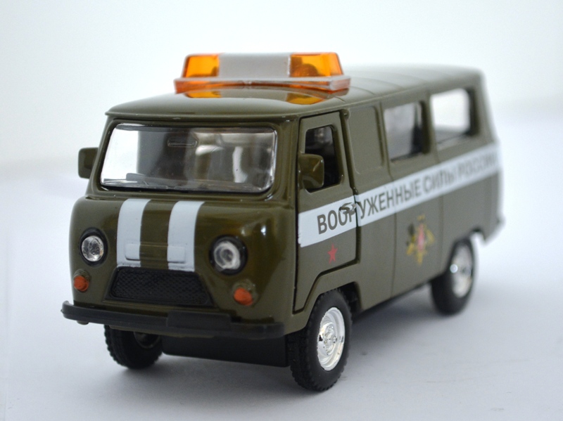 Детская военная игрушка автобус УАЗ ВС