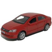 Игрушечная машинка Volkswagen Polo красная 