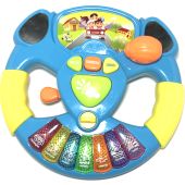 Игрушка музыкальный руль Steering Wheel