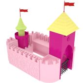 Конструктор розовый замок