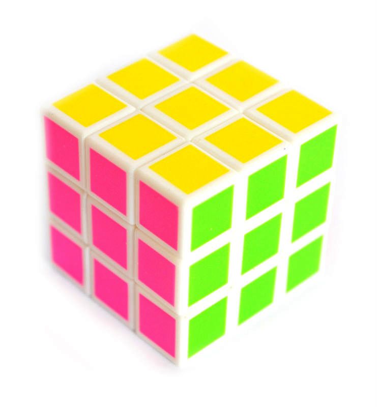 Кубик Рубика миниатюрный 3,4 см
