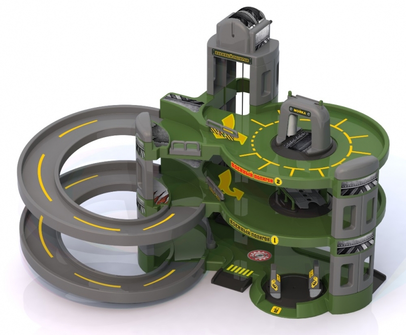 Игрушка военная парковка