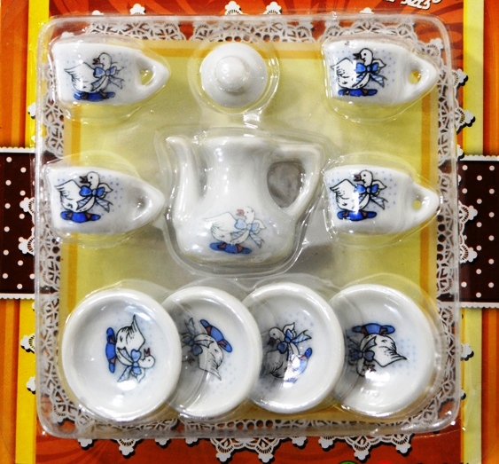 Набор посуды из керамики Гуси-Гуси