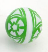 Мяч резиновый 20 cм геометрический рисунок