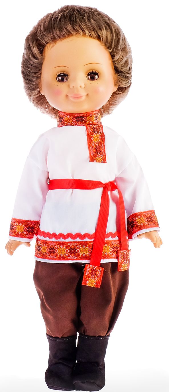 Кукла в русском костюме Ваня - 45 см