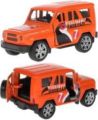 Игрушечная спортивная машинка UAZ Hunter 11 см