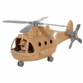 Игрушечный военный Вертолет "Альфа-Сафари" (в сеточке)