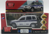 Игрушечная машинка Lada Niva Полиция 12 см