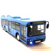 ЛиАЗ игрушка автобус синий 27 см