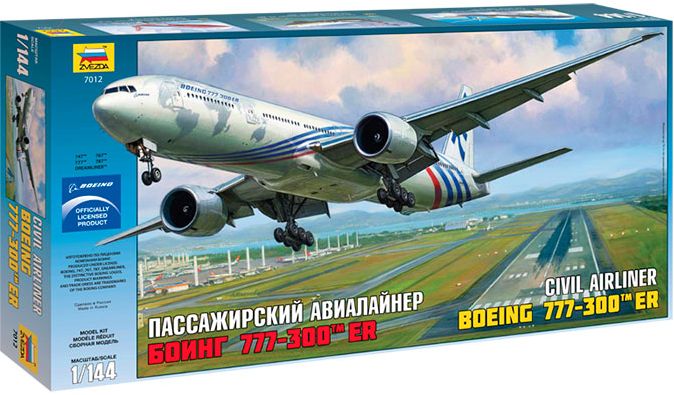 Модель для склеиванияа Боинг 777-300