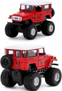 Игрушечная машинка Toyota Land Cruiser 70 БигФут 9 см