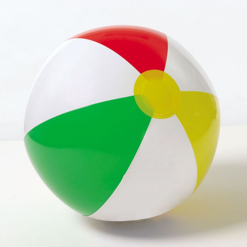 Мяч надувной Цветные Полоски 41 см