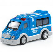 Игрушечный фургон Полиция синий
