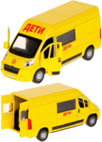 Игрушечная машинка Citroen Jumper Детское Маршрутное Такси 14 см