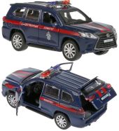 Игрушечная машинка Lexus LX-570 Следственный комитет 12 см