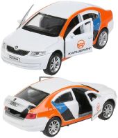 Игрушечная машинка Skoda Rapid Каршеринг 12 см