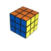 Игрушечный большой Кубик Рубика 7 см