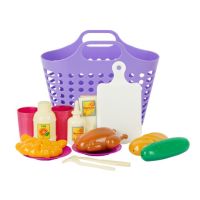 Игровой набор продукты в корзине