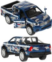 Игрушечная военная машинка Toyota Hilux 12 см