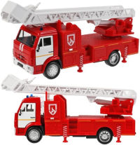 Игрушечная пожарная машинка Камаз 43253 17 см