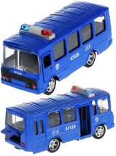 Игрушечный автобус ПАЗ-3205 Мосгортранс 14 см