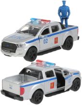Игрушечная полицейская машинка Ford Rander с фигуркой полицейского 12 см
