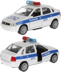 Игрушечная полицейская машинка Лада Калина ДПС - 12 см