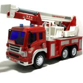 Игрушка пожарная машина с люлькой 25 см