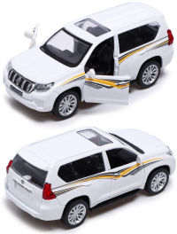 Игрушечная машинка Toyota Land Cruiser Prado 11 см