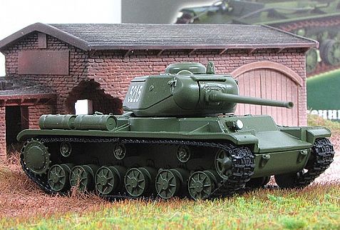 Модель танка КВ-85 с журналом Танки мира №1