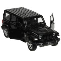 Игрушечная машинка Jeep Wrangler (черный) 12 см