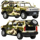 Игрушечная военная машинка Hummer H2 12 см