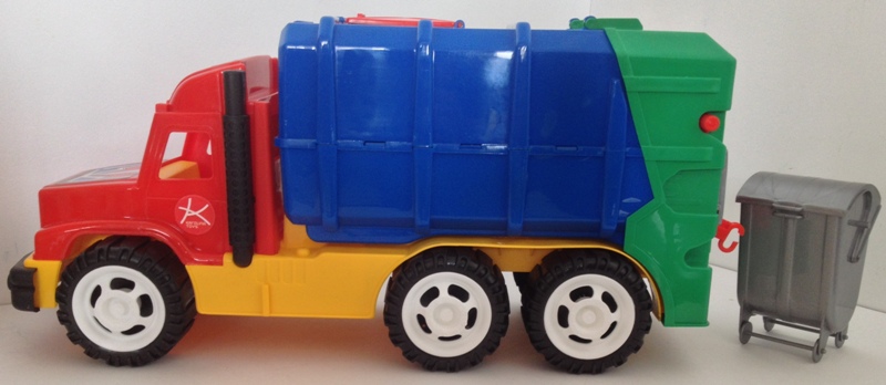 Детская игрушка мусоровоз Профи 54 см