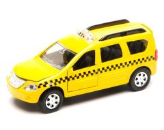 Игрушка модель Лада Ларгус такси со звуком и светом
