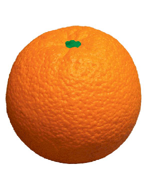 Раскраська фрукты апельсин