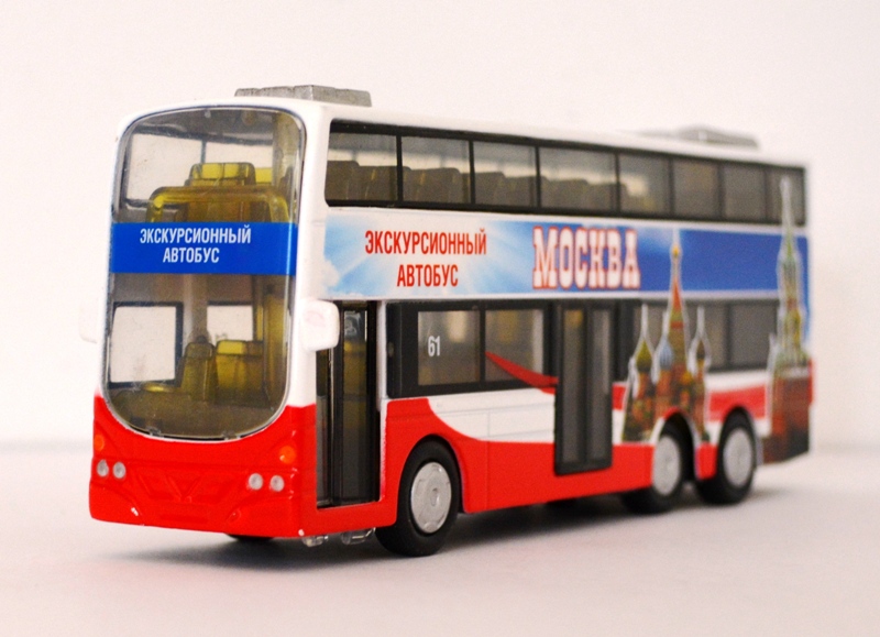 Двухэтажный автобус игрушка Москва