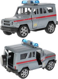 Игрушечная машинка UAZ Hunter Росгвардия 12 см