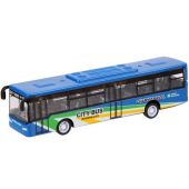 Игрушечный автобус городской синий