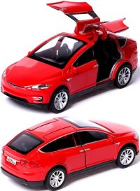 Игрушечная машинка Tesla Model X 11 см