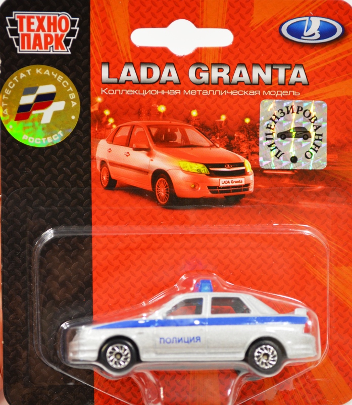 Игрушечная мини машина LADA Полиция