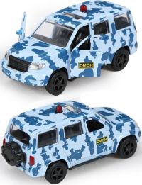 Игрушечная машинка UAZ Patriot ОМОН 9 см