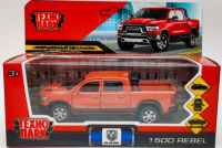 Игрушечная машинка Dodge RAM 1500 Rebel 12 см