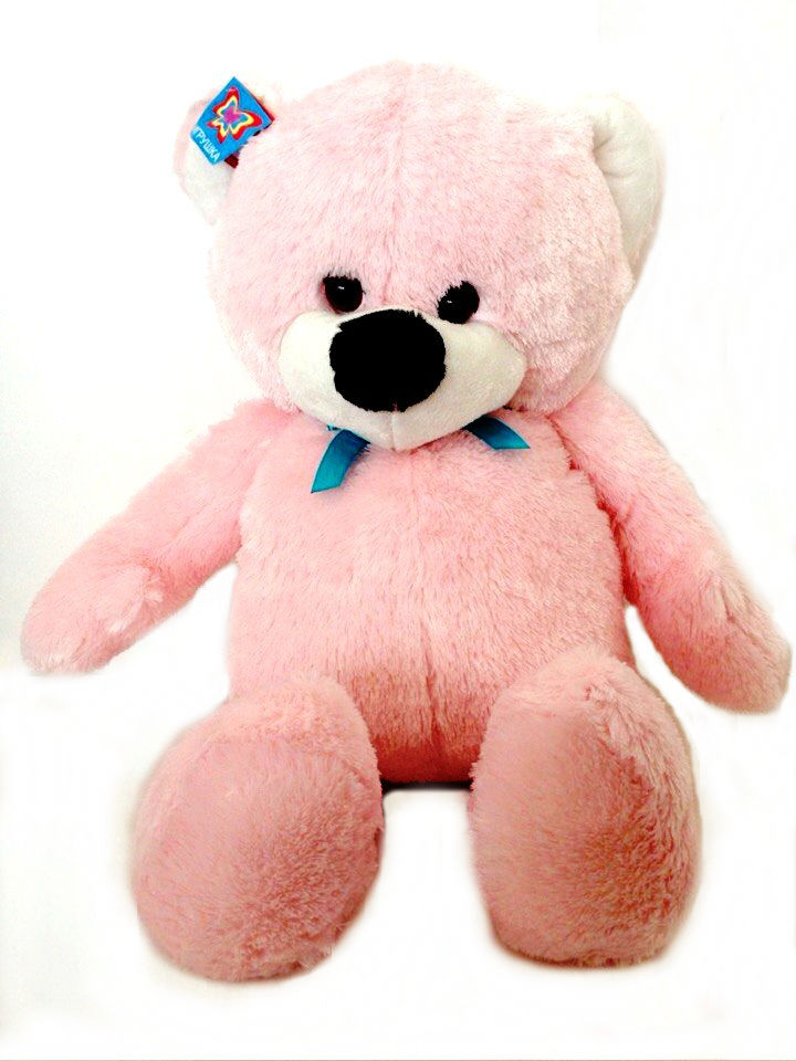 Мягкая игрушка Медвежонок 80 см розовый