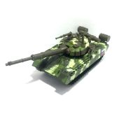 Игрушечный военный танк Т-90 - 12 см