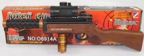 игрушечный автомат ППШ со звуком и светом игрушечный автомат ППШ со звуком и светом
