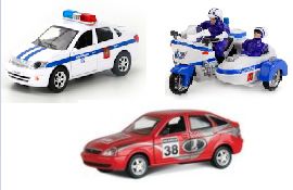 Игрушечные машины Полиция и ДПС