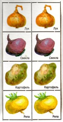 Парные картинки Находки Анютки и Федотки